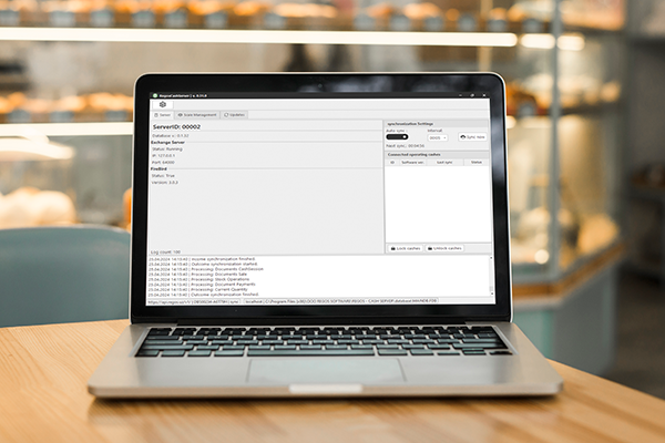 Kassa serveri REGOS: CashServer