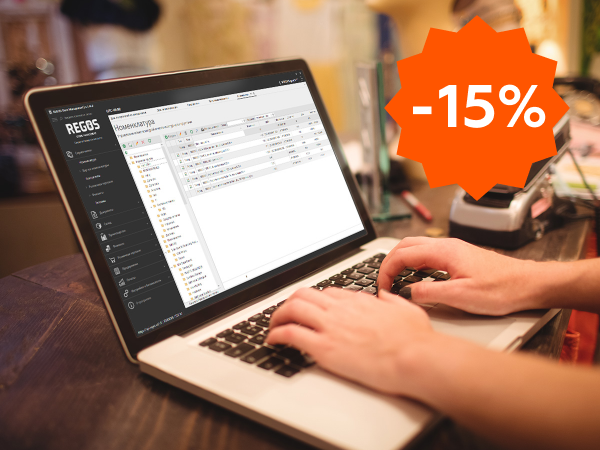 REGOSga 15% chegirma — to‘lov va ishga tushirish bitta kun ichida!